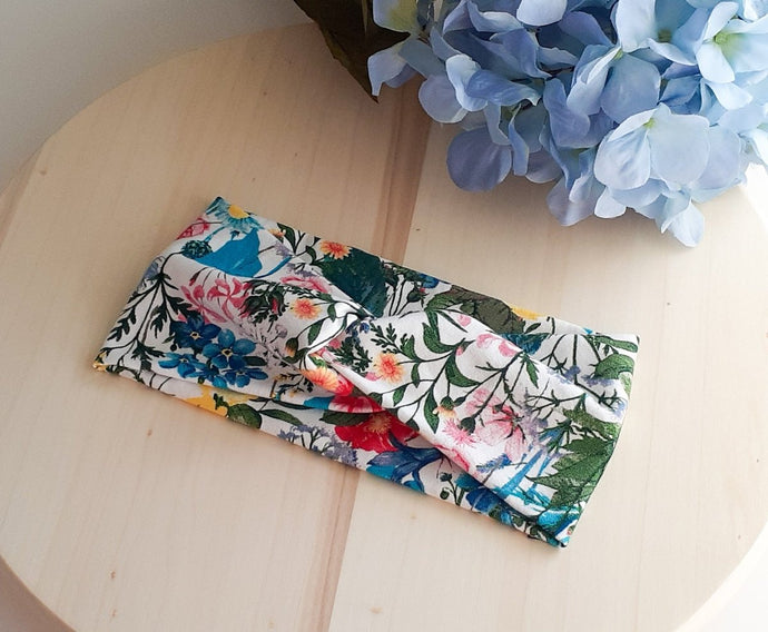 Bright Floral twist headbands - Julie Herbert Millinery