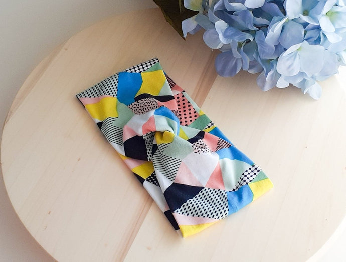 Bright skies twist headband - Julie Herbert Millinery