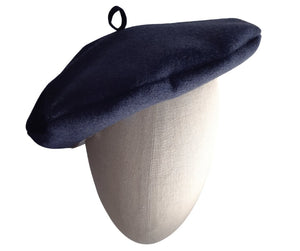 Ladies Italian Wool Felt Beret - Julie Herbert Millinery