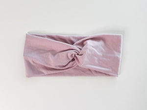 Lilac plain twist headband - Julie Herbert Millinery