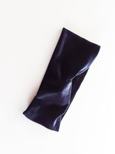 Midnight Blue Velvet Twist Headbands - Julie Herbert Millinery