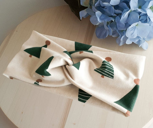 Trees Ladies Twist headband - Julie Herbert Millinery